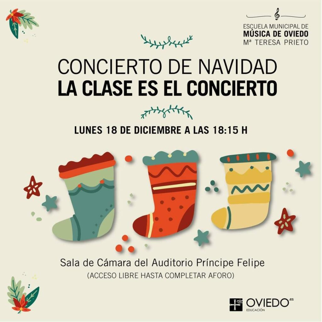 Concierto de Navidad en el Auditorio Príncipe Felipe de Oviedo