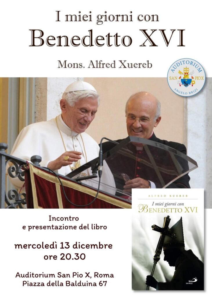 Presentación de nuevo libro sobre Benedicto XVI.,