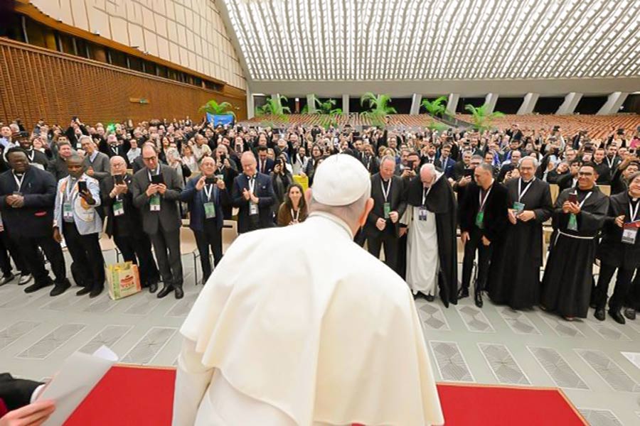 Audiencia del Papa Francisco con los participantes en el II Encuentro Internacional de Santuarios