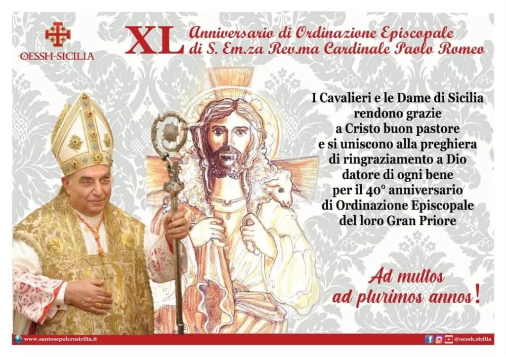 XL Aniversario de la Ordenación Episcopal del Cardenal Paolo Romeo