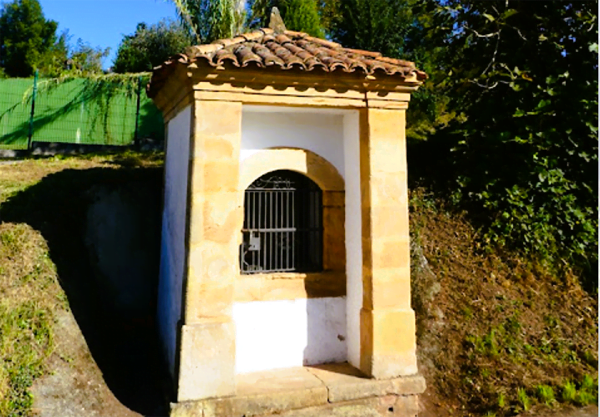 Capilla dedicada a las Ánimas del Purgatorio en Grases, Asturias