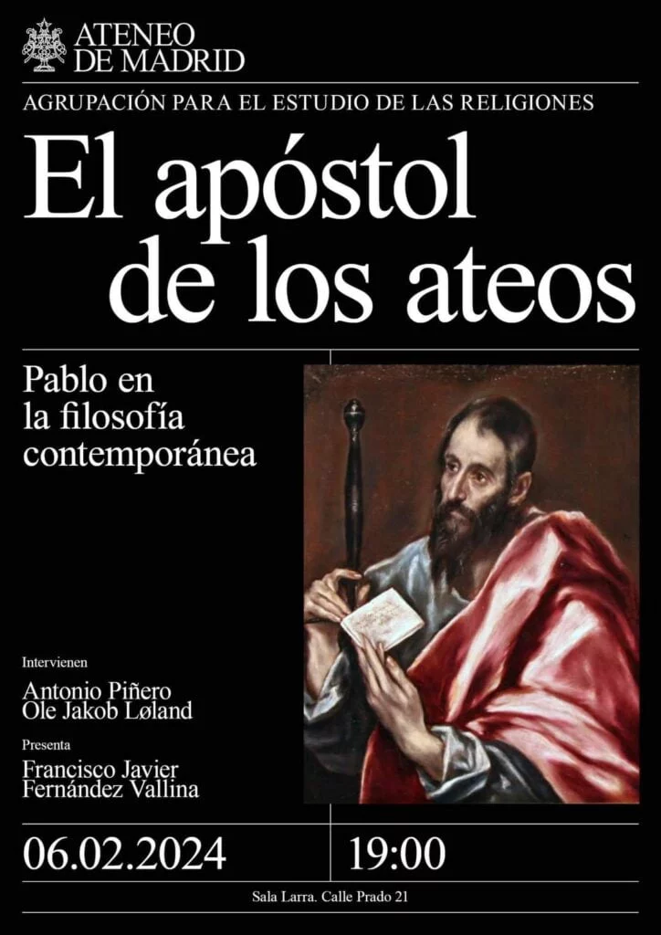 Conferencia sobre San Pablo Apóstol de los Paganos