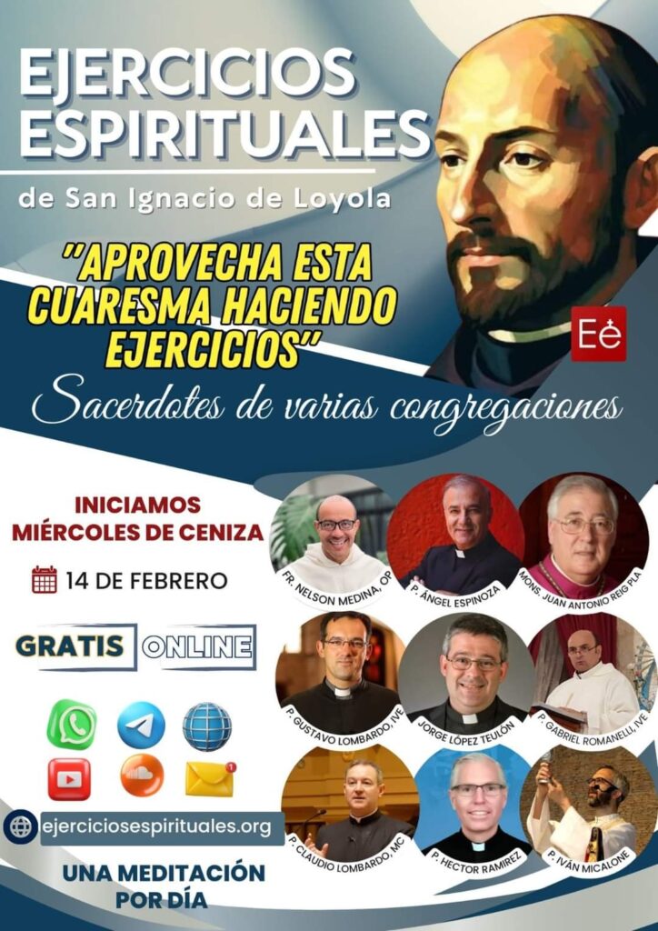 Ejercicios Espirituales San Ignacio de Loyola Online 2024