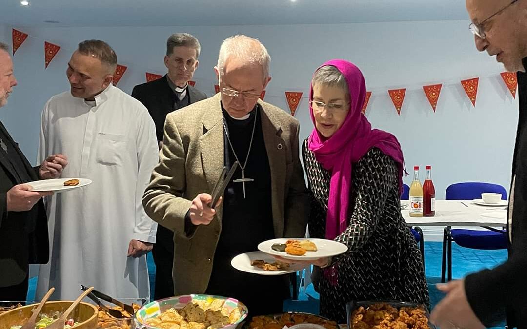 Arzobispo de Canterbury en un Iftar