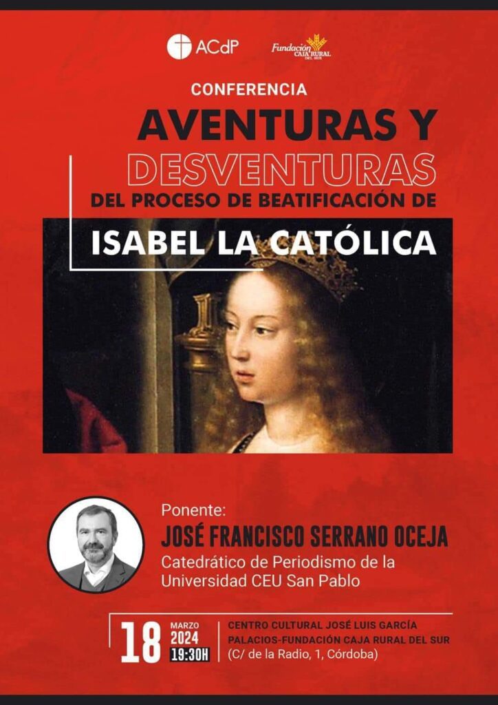 Conferencia sobre beatificación de Isabel de Castilla