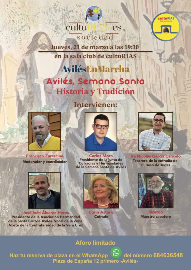 Tertulia sobre la Historia de la Semana Santa de Avilés