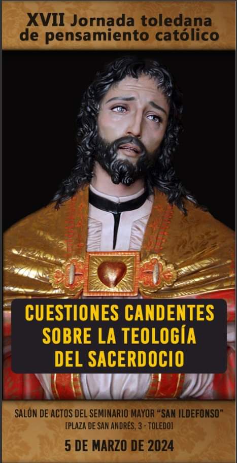 Cartel de la XVII Jornadas Toledanas de Pensamiento Católico