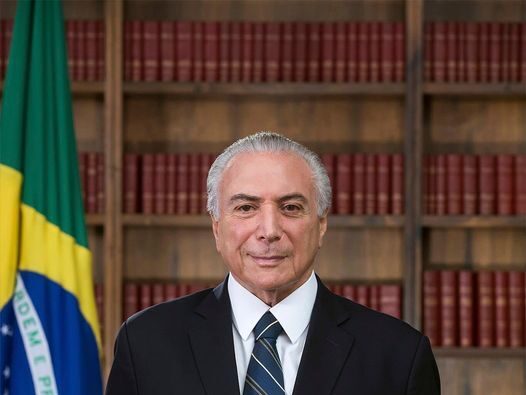 Presidente Michel Temer de Brasil