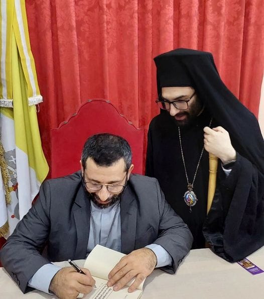 Padre George Khoury y padre Theodore Ghandour