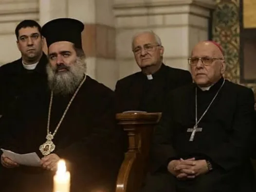 Prelados Cristianos en Tierra Santa a favor de la Paz en 2009