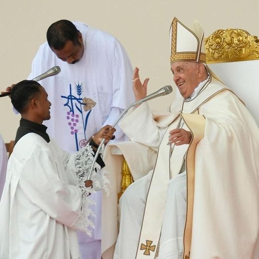 Papa Francisco en Timor Oriental